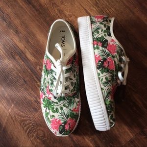 Toms Tropical Print Sneakers‎